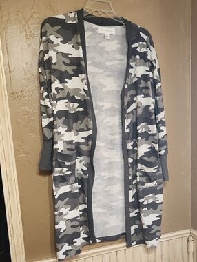 NEW French Laundry Long Cardigan Size XL